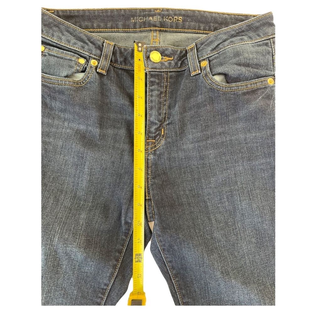 Michael Michael Kors Classic 11" Wide Flared Jeans Women's Size 4 Y2K - Picture 11 of 14